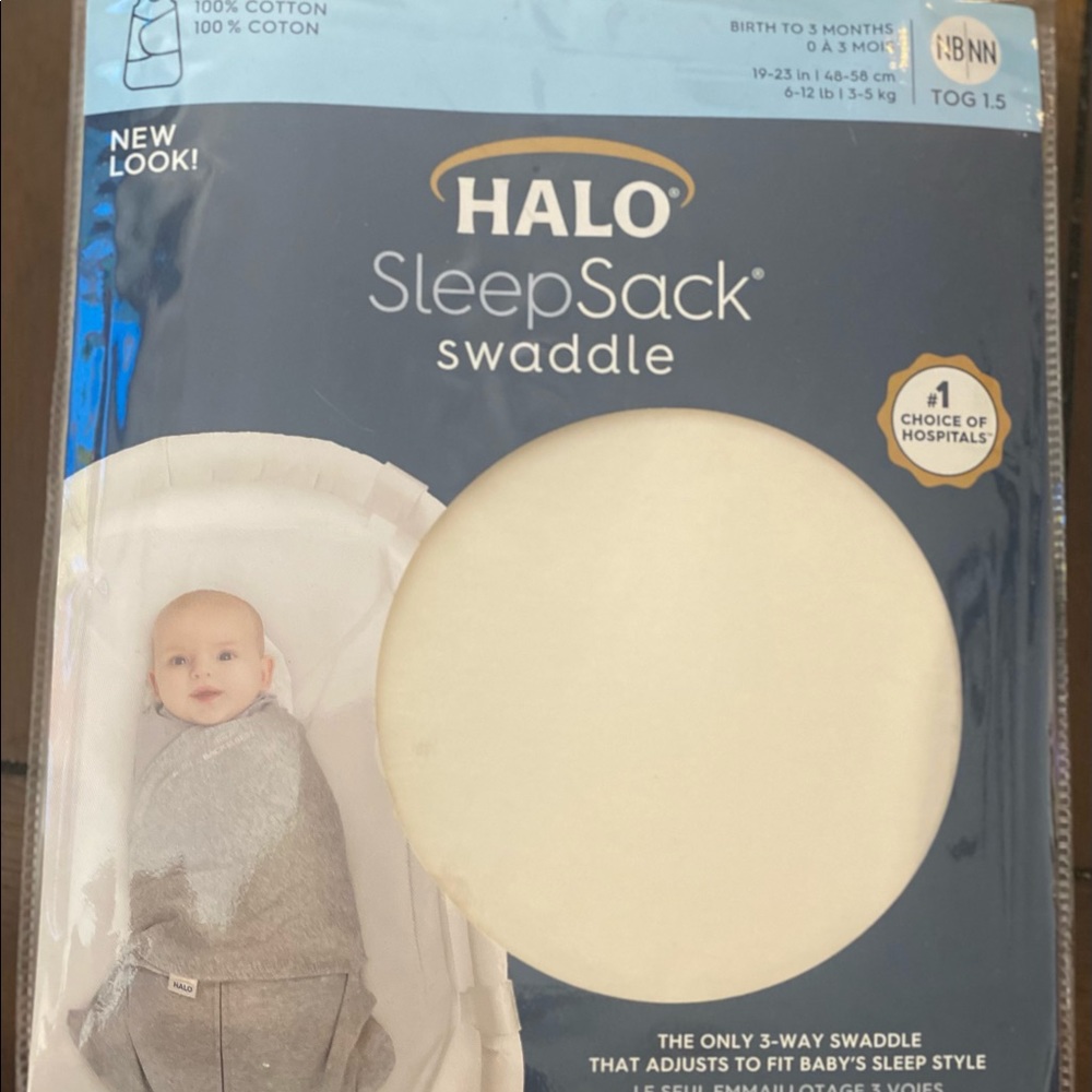 Halo Sleep Sack safe swaddle